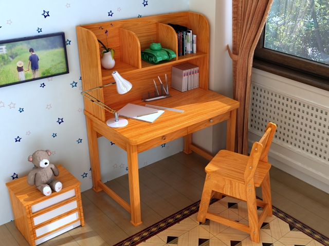 Nơi mua bàn học sinh gỗ tự nhiên tại Hà Nội chất lượng cao